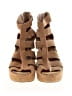 BCBGeneration Tan Wedges Size 10 - photo 2
