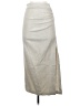 Zara Solid Gray Casual Skirt Size XS - photo 1