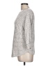 Nic + Zoe Chevron-herringbone Silver Pullover Sweater Size L - photo 5