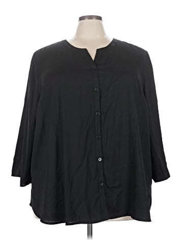 Catherines 3/4 Sleeve Blouse (view 1)