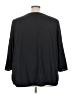 Catherines 100% Polyester Black 3/4 Sleeve Blouse Size 3X - photo 2