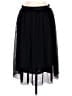 H&M Solid Black Formal Skirt Size 12 - photo 1