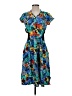 Classic Tropical Blue Casual Dress Size XS (estimated) - photo 1