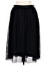 H&M Solid Black Formal Skirt Size 12 - photo 2