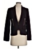 Rebecca Taylor Purple Black Blazer Size 4 - photo 1