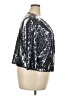 I.N. Studio 100% Polyester Metallic Silver Jacket Size 3X - photo 4