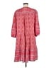 Gerard Darel Paisley Pink Casual Dress Size Med (3) - photo 2