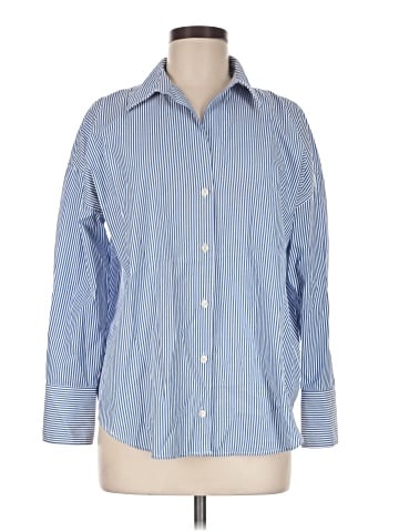 Zara Long Sleeve Button-Down Shirt (view 1)