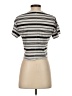 Rag & Bone Stripes Silver Short Sleeve Turtleneck Size XS - photo 2
