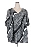 Roaman's 100% Polyester Black Kimono Size 22 - photo 1