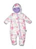 Spyder 100% Polyester Stars Purple Long Sleeve Onesie Size 3-6 mo - photo 1