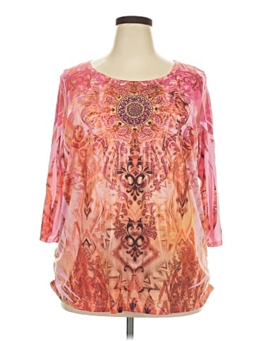 Avenue 3/4 Sleeve T-Shirt (view 1)