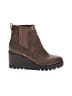 Crown Vintage Brown Ankle Boots Size 7 1/2 - photo 1