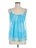 NY&C 100% Polyester Blue Sleeveless Blouse Size M - photo 1
