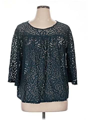 Ann Taylor LOFT Outlet 3/4 Sleeve Blouse (view 1)