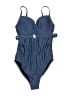 Seraphine Solid Blue One Piece Swimsuit Size S - photo 1