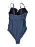Seraphine Solid Blue One Piece Swimsuit Size S - photo 2