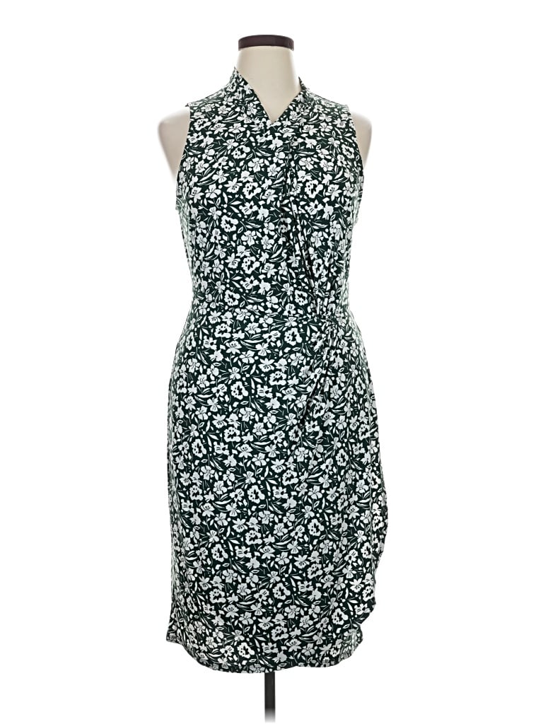 Pre-owned Amazon Essentials Casual Dress In Green