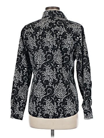 Foxcroft Long Sleeve Button-Down Shirt (view 2)