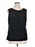 Worthington 100% Polyester Gray Sleeveless T-Shirt Size XL - photo 1