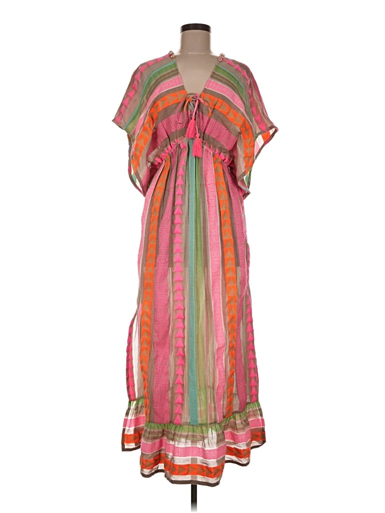 Pre-owned America & Beyond Casual Dress In Pink