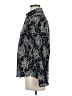 Foxcroft Animal Print Black Long Sleeve Button-Down Shirt Size 8 - photo 5