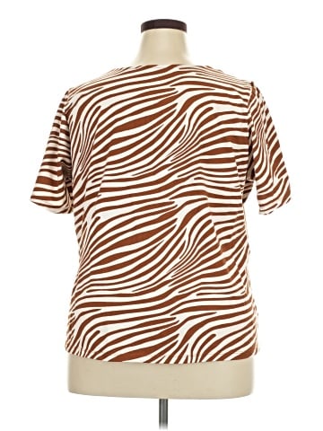 Jessica London Short Sleeve Blouse (view 2)