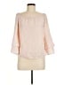 Jennifer & Grace 100% Polyester Pink 3/4 Sleeve Blouse Size M - photo 1