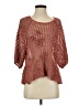 Zara Brown 3/4 Sleeve Blouse Size S - photo 1