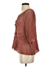Zara Brown 3/4 Sleeve Blouse Size S - photo 5