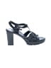 Paul Green 100% Leather Black Sandals Size UK 7 1/2 / US 9 1/2 - photo 1