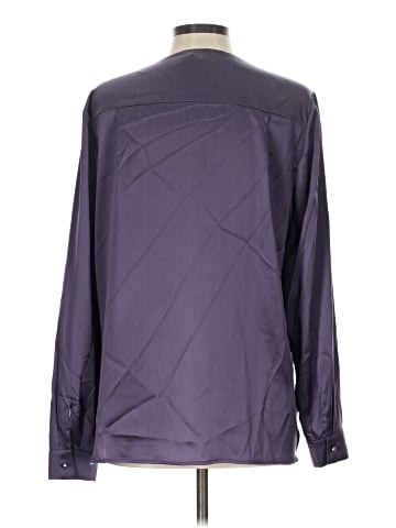 Etcetera Long Sleeve Silk Top (view 2)