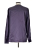 Etcetera Purple Long Sleeve Silk Top Size 10 - photo 2