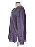 Etcetera Purple Long Sleeve Silk Top Size 10 - photo 5