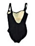 Mainstream Graphic Black One Piece Swimsuit Size XS (estimated) - photo 2
