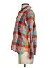 J.Crew Plaid Orange Long Sleeve Button-Down Shirt Size 4 - photo 5