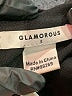 Glamorous 100% Polyester Solid Black Romper Size S - photo 4