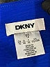 DKNY 100% Polyester Solid Blue Casual Dress Size 10 - photo 7