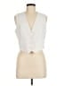Unbranded 100% Polyester Ivory Tuxedo Vest Size M - photo 1