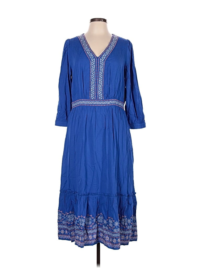 Pre-owned Westbound Casual Dress In Blue