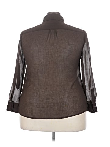 Evan Picone 3/4 Sleeve Blouse (view 2)