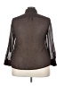 Evan Picone Brown 3/4 Sleeve Blouse Size 2X - photo 2