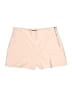 Zara 100% Polyester Solid Tan Shorts Size L - photo 1