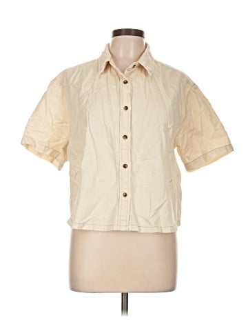 Jane and Delancey Short Sleeve Button-Down Shirt (view 1)
