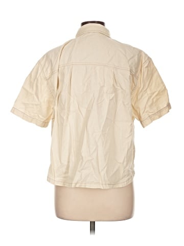 Jane and Delancey Short Sleeve Button-Down Shirt (view 2)