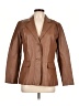 Chadwicks 100% Polyester Brown Blazer Size 10 - photo 1