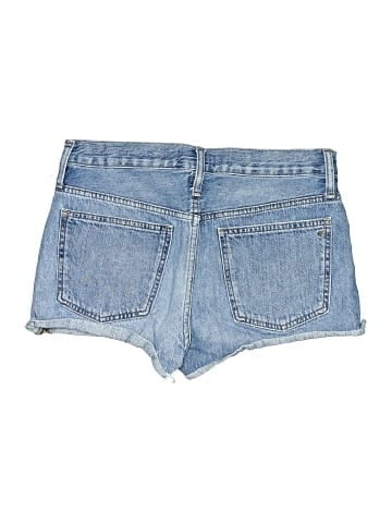 Madewell Relaxed Denim Shorts in Clintonville Wash: Split-Hem Edition (view 2)