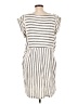 By Together Stripes Ivory Casual Dress Size L - photo 2