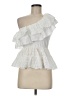 Zara 100% Cotton White Sleeveless Top Size M - photo 1