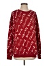 Adidas Print Red Pullover Sweater Size S - photo 1